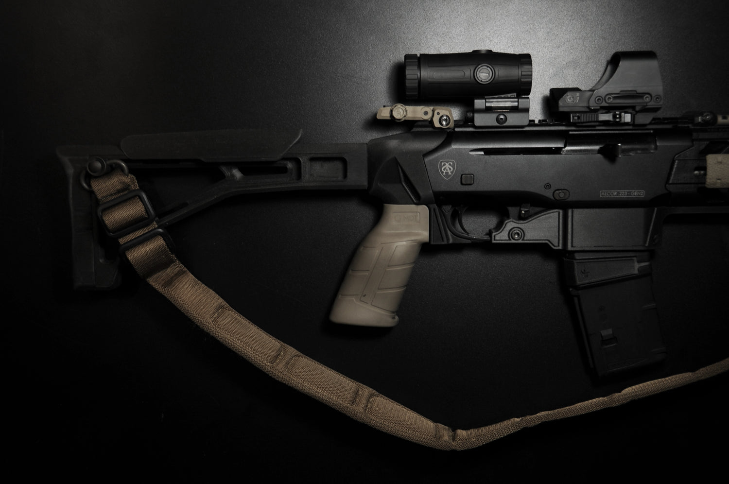 Akdas Alcor 1913 Picatinny Stock and AR Grip Adaptor