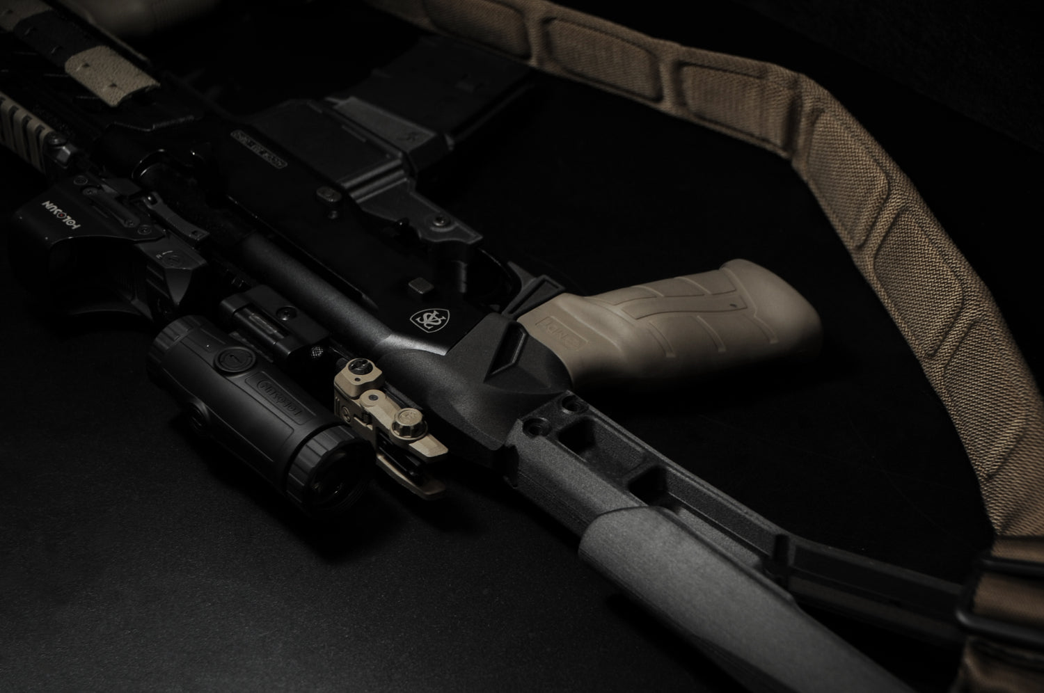 Akdas Alcor 1913 Picatinny Stock and AR Grip Adaptor