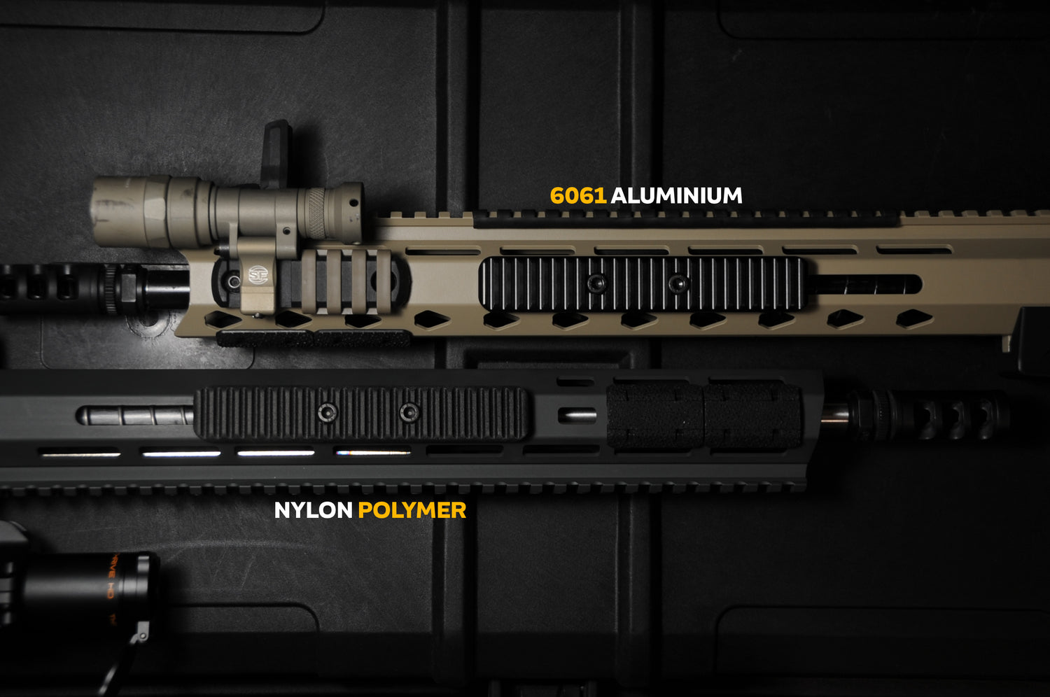 6061 Aluminium: Low-Profile Side Plates for Taipan Evo/X/Lite