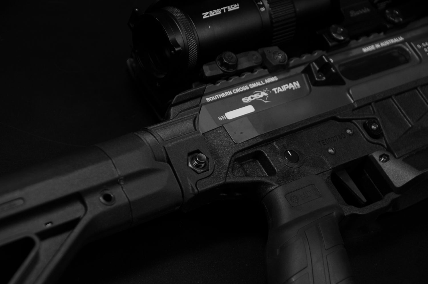 Single Piece Buffer Tube Adaptor for SCSA Taipan EVO