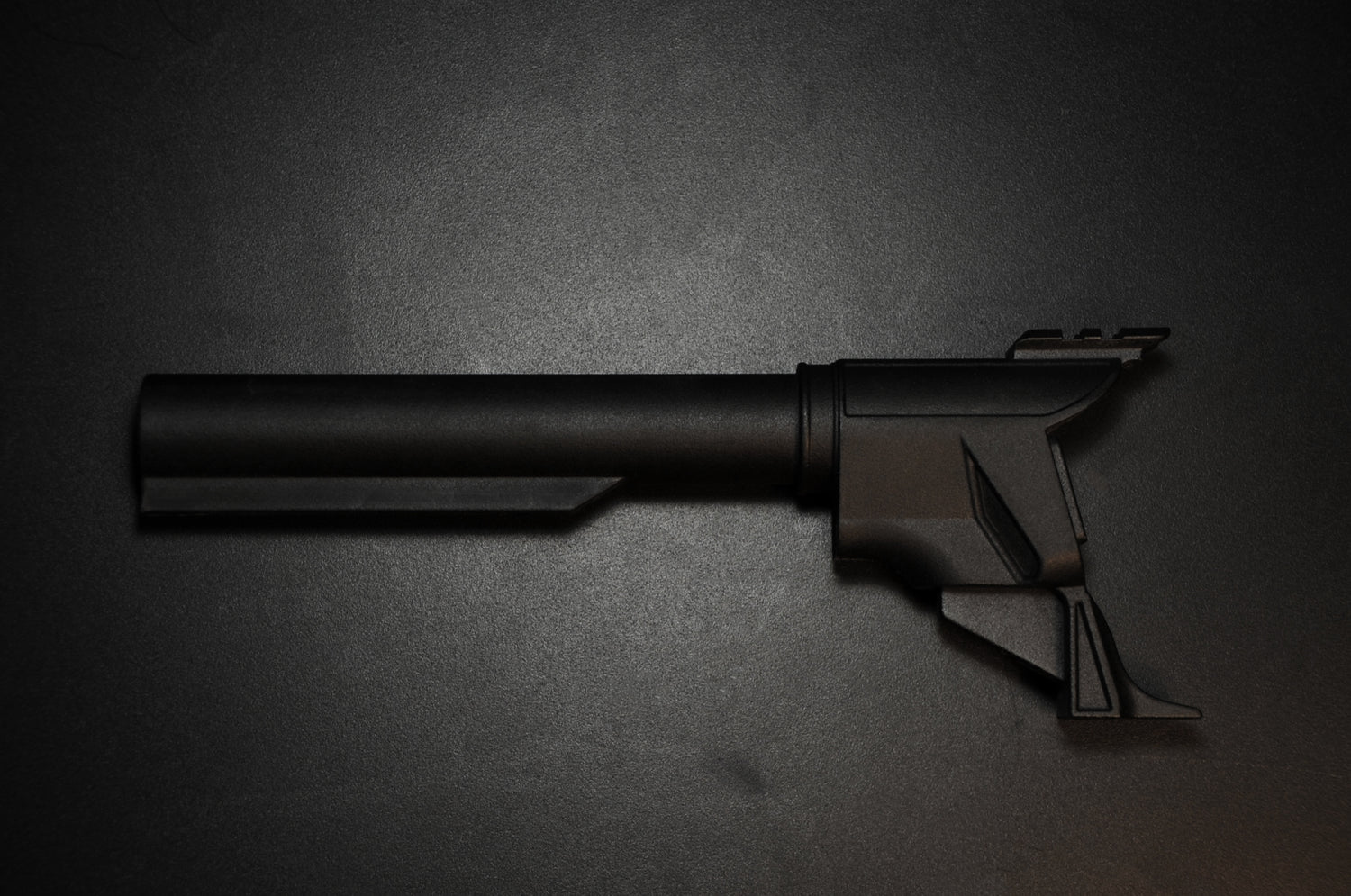 Single Piece Buffer Tube and AR Grip Adaptor for Akdas Alcor .223